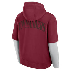 Unisex Sleek Elements Pullover Hoodie - Washington Commanders