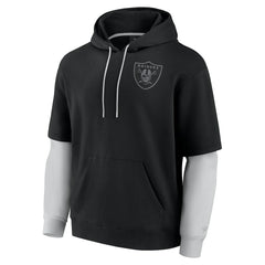 Unisex Sleek Elements Pullover Hoodie - Las Vegas Raiders