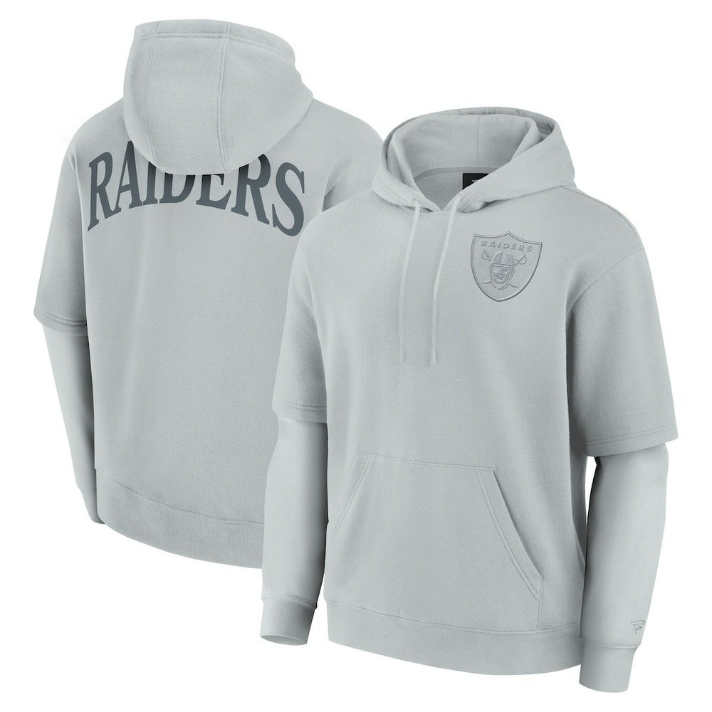 Unisex Sleek Elements Pullover Hoodie - Las Vegas Raiders