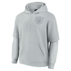 Unisex Sleek Elements Pullover Hoodie - Las Vegas Raiders