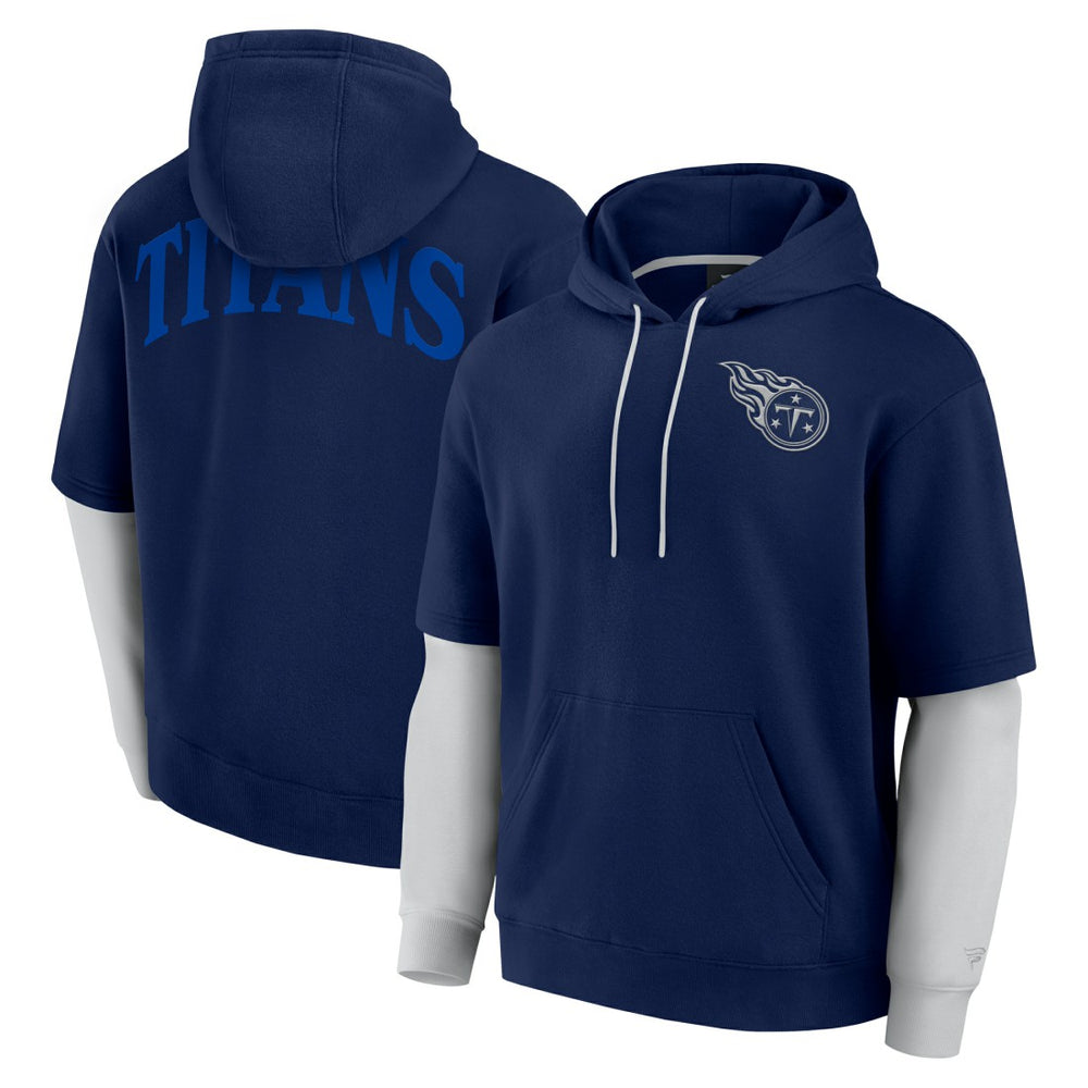 Unisex Sleek Elements Pullover Hoodie - Tennessee Titans