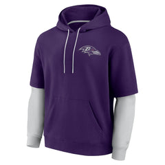 Unisex Sleek Elements Pullover Hoodie - Baltimore Ravens