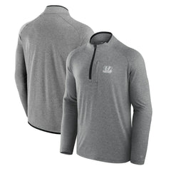 Unisex Front Office Performance Primary Quarter-Zip Jacket - Cincinnati Bengals