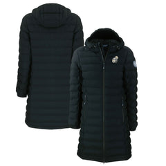 Cutter & Buck Women's Throwback Logo Mission Ridge Repreve Eco Insulated Full-Zip Puffer Jacket - New Orleans Saints