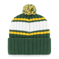 MLB Oakland Athletics '47 Plateau Cuffed Knit Hat with Pom