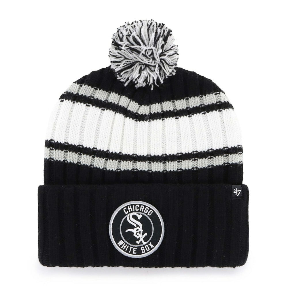 MLB Chicago White Sox '47 Plateau Cuffed Knit Hat with Pom
