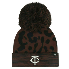 MLB Minnesota Twins '47 Women's Rosette Cuffed Knit Hat with Pom