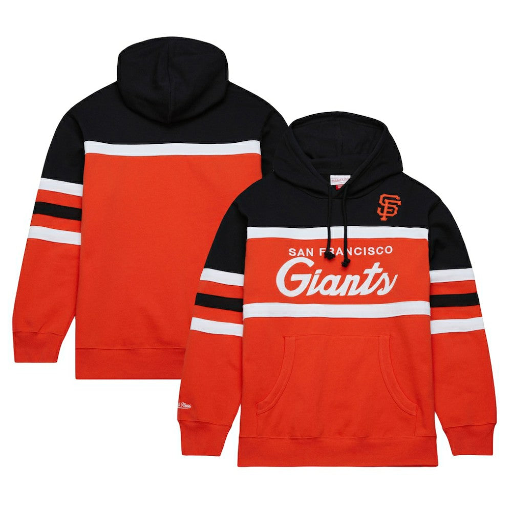 MLB San Francisco Giants Mitchell & Ness Head Coach Pullover Hoodie