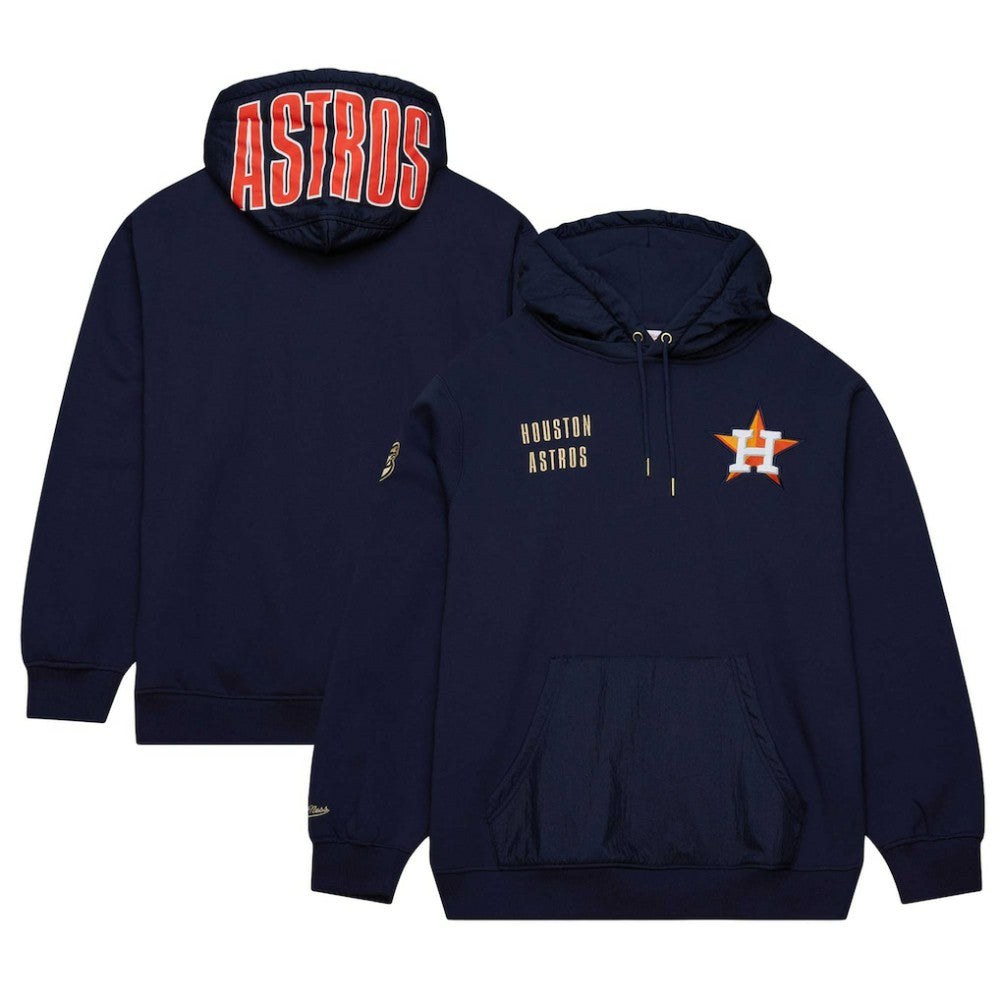 MLB Houston Astros Mitchell & Ness Team OG 2.0 Current Logo Pullover Hoodie