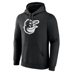 MLB Baltimore Orioles Monochrome Personalized Name & Number Pullover Hoodie