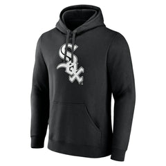 MLB Chicago White Sox Monochrome Personalized Name & Number Pullover Hoodie
