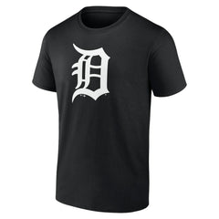 MLB Detroit Tigers Monochrome Personalized Name & Number T-Shirt