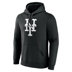 MLB New York Mets Monochrome Personalized Name & Number Pullover Hoodie