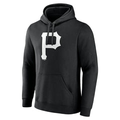 MLB Pittsburgh Pirates Monochrome Personalized Name & Number Pullover Hoodie