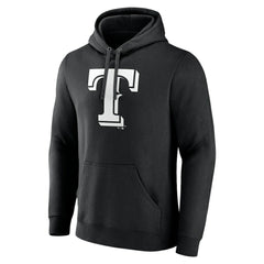MLB Texas Rangers Monochrome Personalized Name & Number Pullover Hoodie