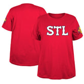 MLB St. Louis Cardinals New Era Women's 2024 City Connect Plus Size T-Shirt
