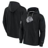 NHL Black Chicago Blackhawks Fanatics Elements Pace Pullover Hoodie