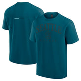 NHL Blue Seattle Kraken Fanatics Elements Flex Tri-Blend T-Shirt