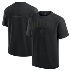 NHL Black Dallas Stars Fanatics Elements Flex Tri-Blend T-Shirt