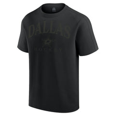 NHL Black Dallas Stars Fanatics Elements Flex Tri-Blend T-Shirt