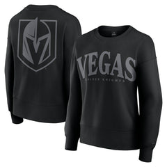 NHL Black Vegas Golden Knights Fanatics Women's Elements Flow Pullover Sweatshirt