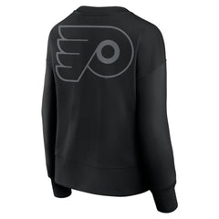 NHL Black Philadelphia Flyers Fanatics Women's Elements Flow Pullover Sweatshirt