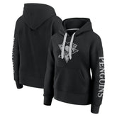 NHL Black Pittsburgh Penguins Fanatics Women's Elements Next Pullover Hoodie