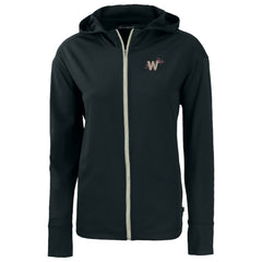 MLB Washington Nationals Cutter & Buck Women's City Connect Daybreak Eco Recycled Full-Zip Hoodie