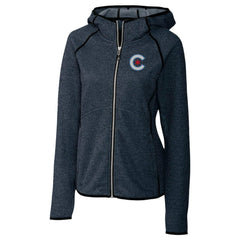 MLB Chicago Cubs Cutter & Buck Women's City Connect Mainsail Full-Zip Hooded Jacket