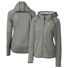 MLB San Francisco Giants Cutter & Buck Women's City Connect Mainsail Full-Zip Hooded Jacket