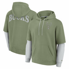 NBA Milwaukee Bucks Elements Sleek Pullover Hoodie