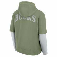 NBA Milwaukee Bucks Elements Sleek Pullover Hoodie