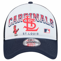 MLB St. Louis Cardinals New Era Retro Wordmark 9FORTY A-Frame Trucker Adjustable Hat