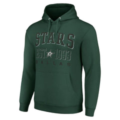 NHL Green Dallas Stars Starter Graphic Pullover Hoodie