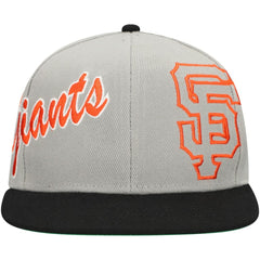 MLB San Francisco Giants Mitchell & Ness Knock Out Panel Snapback Hat
