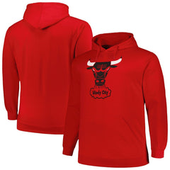 NBA Chicago Bulls Hardwood Classics Big & Tall Pullover Hoodie