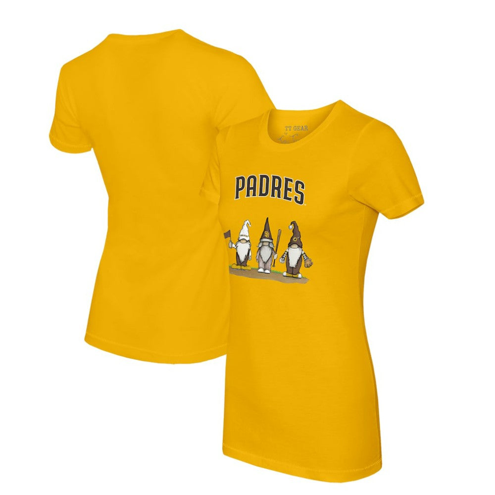 MLB San Diego Padres Tiny Turnip Women's Gnomes T-Shirt