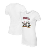 MLB Arizona Diamondbacks Tiny Turnip Women's Gnomes T-Shirt