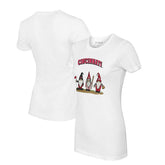 MLB Cincinnati Reds Tiny Turnip Women's Gnomes T-Shirt
