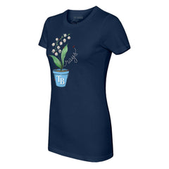 MLB Tampa Bay Rays Tiny Turnip Women's Lilies & Ladybugs T-Shirt
