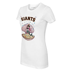 MLB San Francisco Giants Tiny Turnip Women's Mermaid T-Shirt