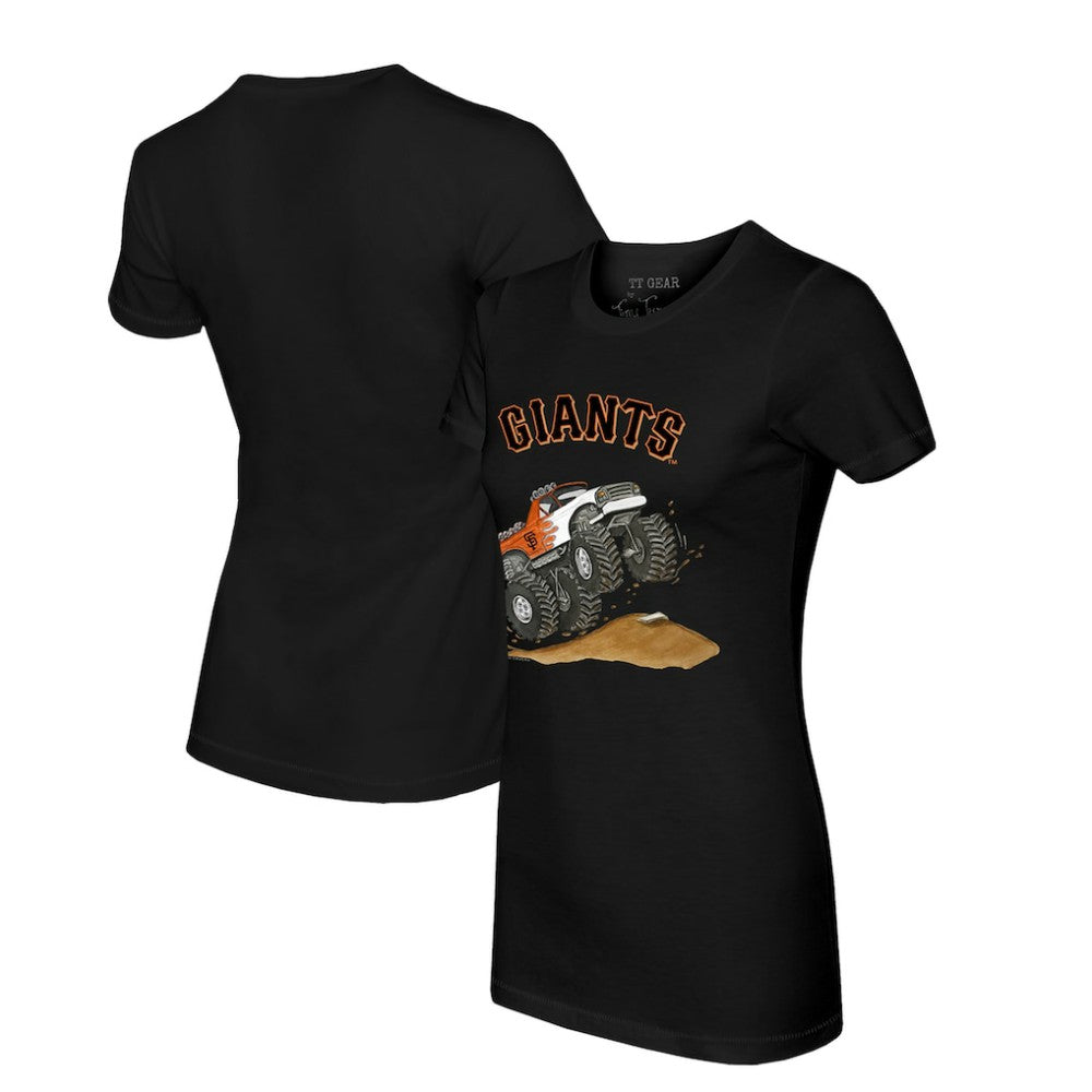 MLB San Francisco Giants Tiny Turnip Women's Monster Truck T-Shirt