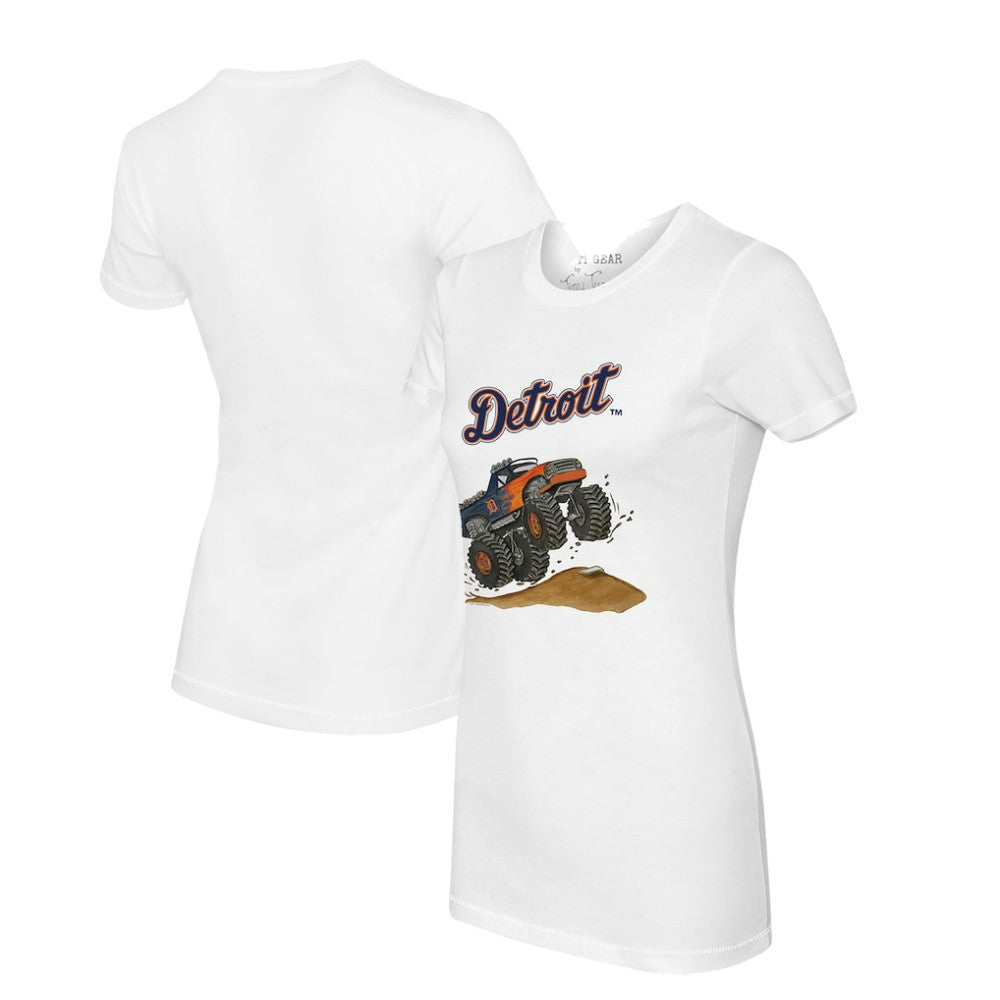 MLB Detroit Tigers Tiny Turnip Women's Monster Truck T-Shirt