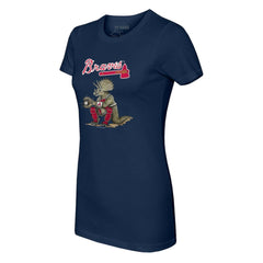 MLB Atlanta Braves Tiny Turnip Women's Triceratops T-Shirt