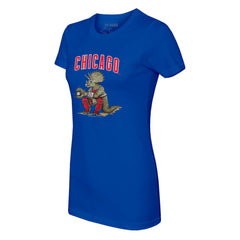 MLB Chicago Cubs Tiny Turnip Women's Triceratops T-Shirt