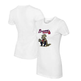 MLB Atlanta Braves Tiny Turnip Women's Triceratops T-Shirt