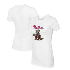 MLB Philadelphia Phillies Tiny Turnip Women's Triceratops T-Shirt