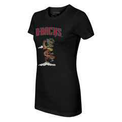 MLB Arizona Diamondbacks Tiny Turnip Women's 2024 Year of the Dragon T-Shirt
