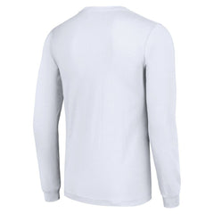 NHL White Boston Bruins Starter Color Scratch Long-Sleeve T-Shirt