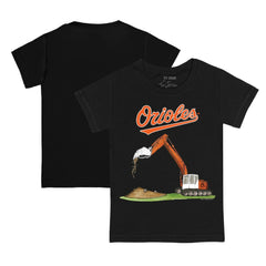 MLB Baltimore Orioles Tiny Turnip Youth Excavator T-Shirt